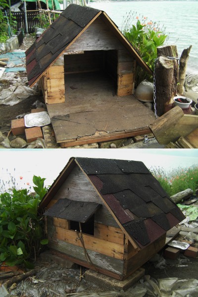 日曜大工 Diyで木製犬小屋を作りました 制作費0円 レトログッズコレクターの ｈｏｍｅな日常