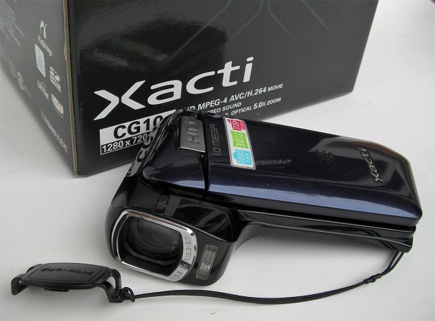 ムービーカメラXacti (ザクティ) DMX-CA9買っちゃいました | レトログッズコレクターの＠HOMEな日常